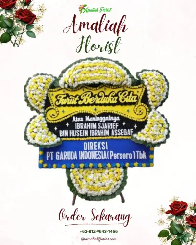 Papan Bunga Duka di Simandraolo
