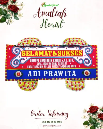 Karangan Bunga Ucapan Selamat di Simandraolo